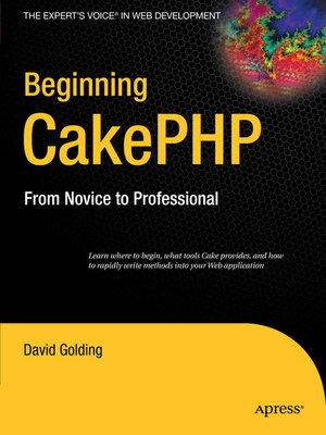 cover image of Beginning CakePHP